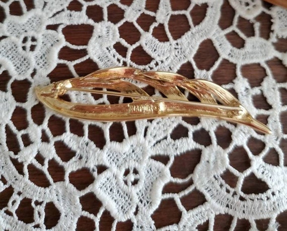 Vintage Napier Brooch - Signed Napier Brooch - Vi… - image 7