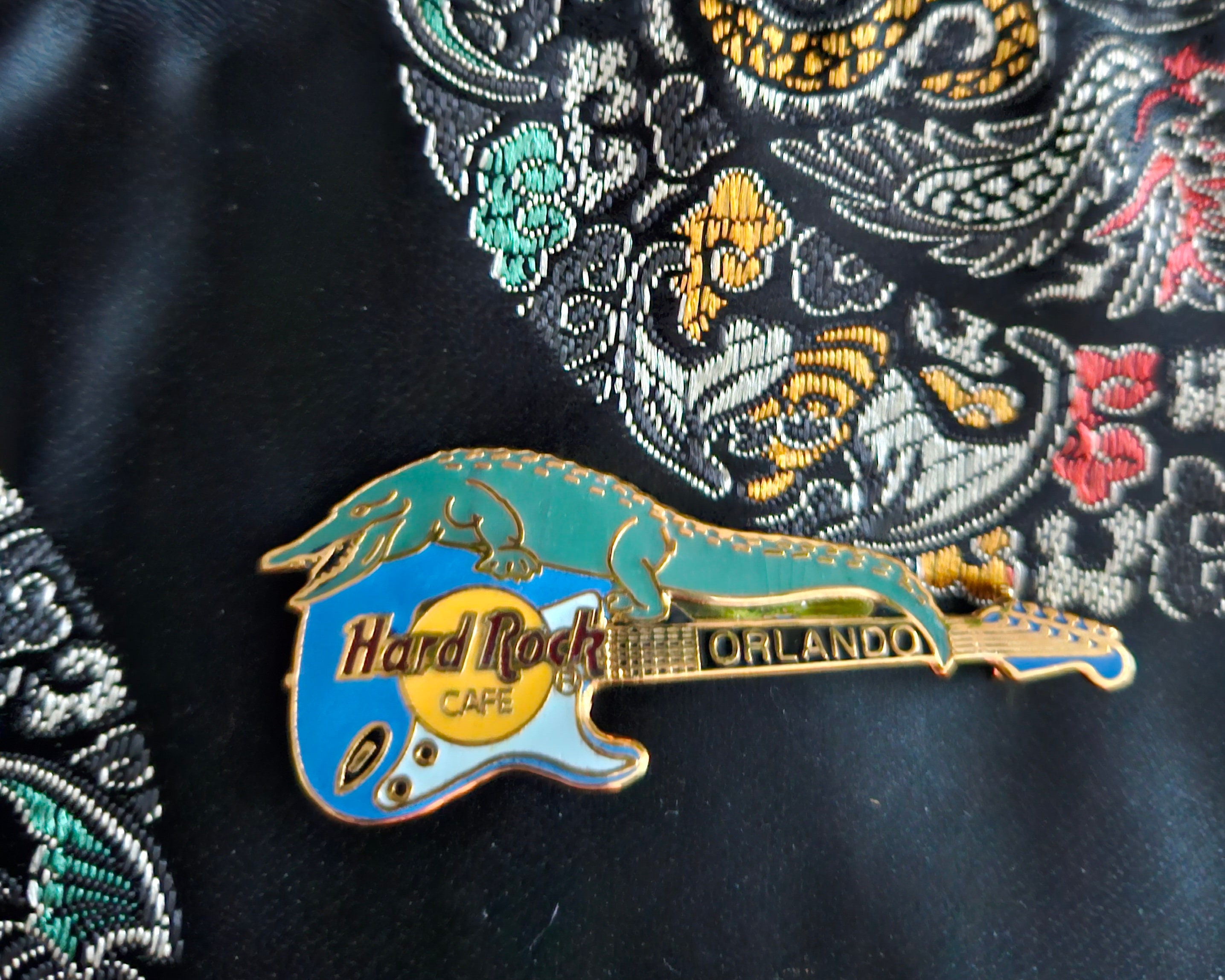 Vintage Hard Rock Cafe Orlando, Florida, Enamel Lapel Pin Hard Rock ...