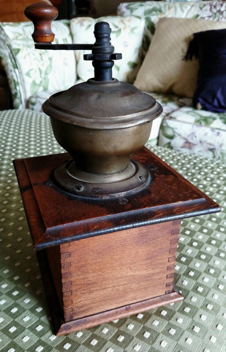 Antique Coffee Grinder Coffee Grinder Made in Germany Etsy