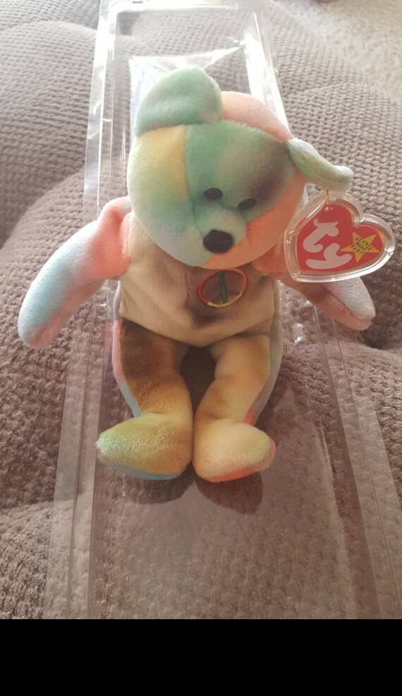 peace beanie baby 1996