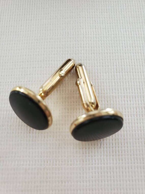 Vintage Swank Cufflinks - Tuxedo Cufflinks - Groo… - image 3