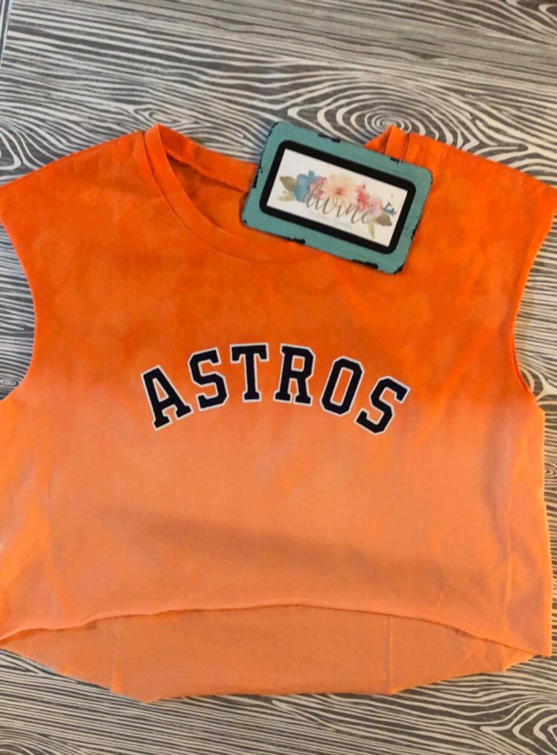Houston Astros crop top / Houston Astros Baseball crop top / Etsy