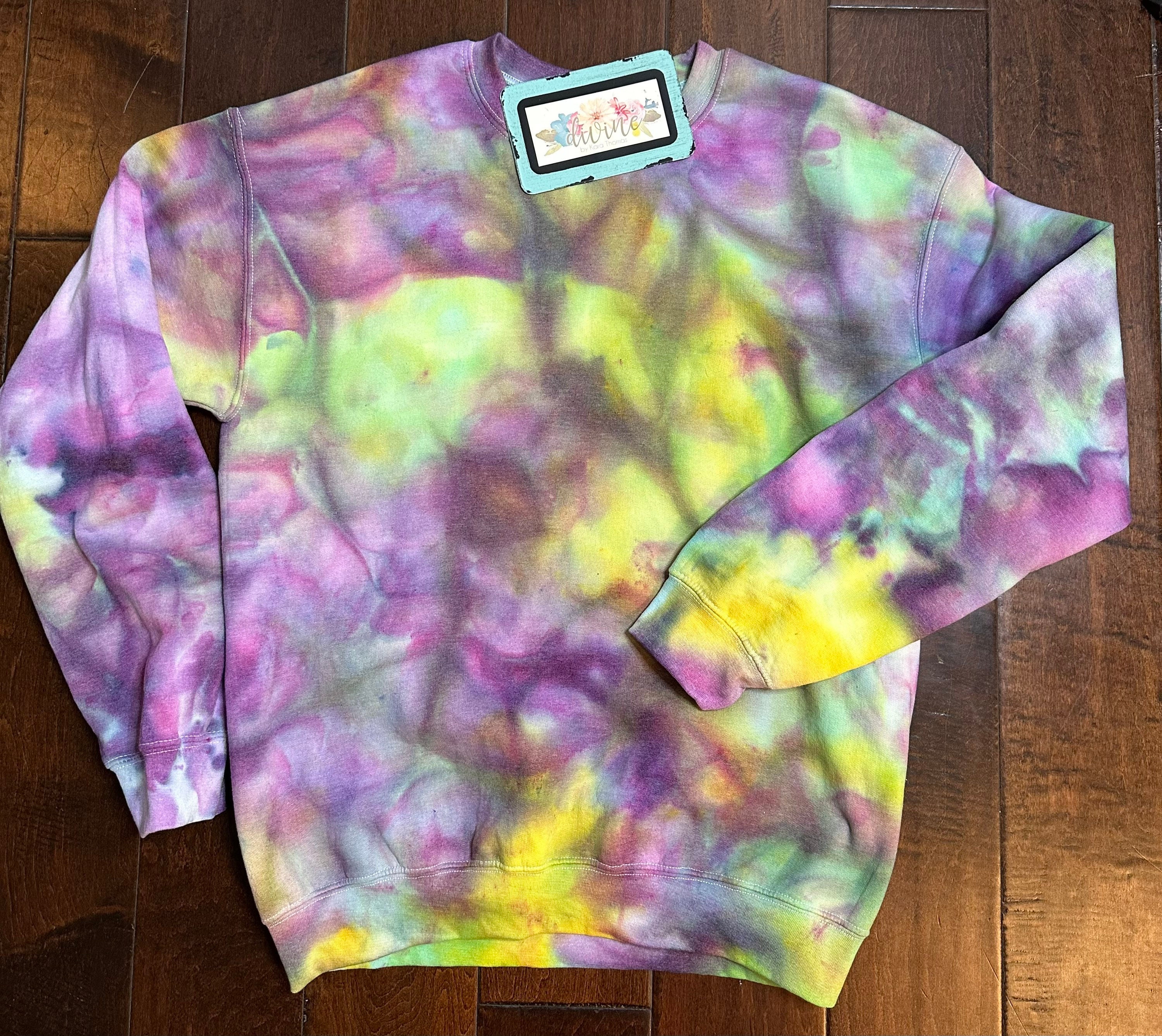 Wholesale Blank Bleached Crewneck Sweatshirt Bundle