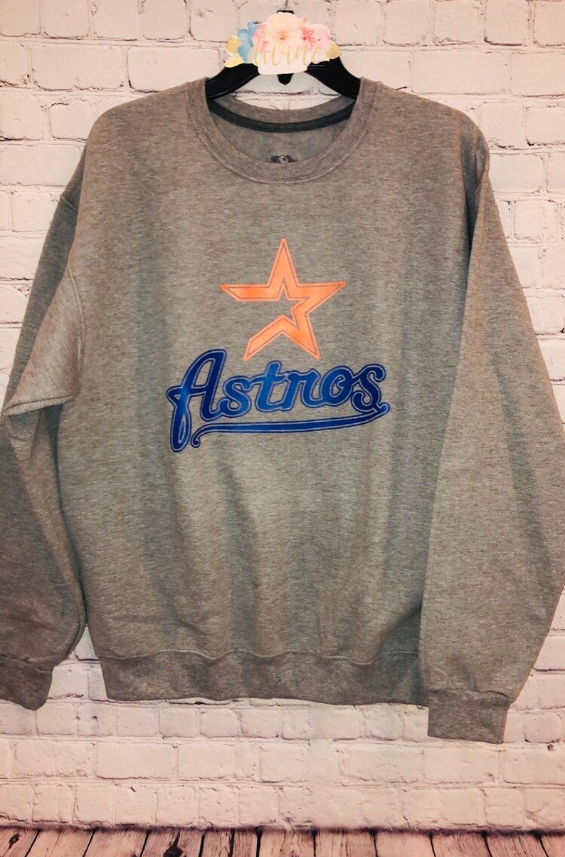 Houston Astros Sweatshirt / Astros sweater / Astros Retro Etsy