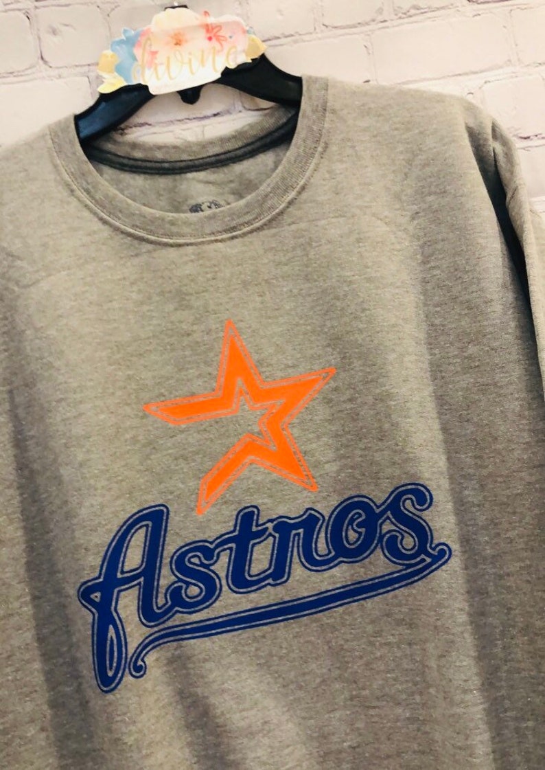 Houston Astros Sweatshirt / Astros sweater / Astros Retro Etsy