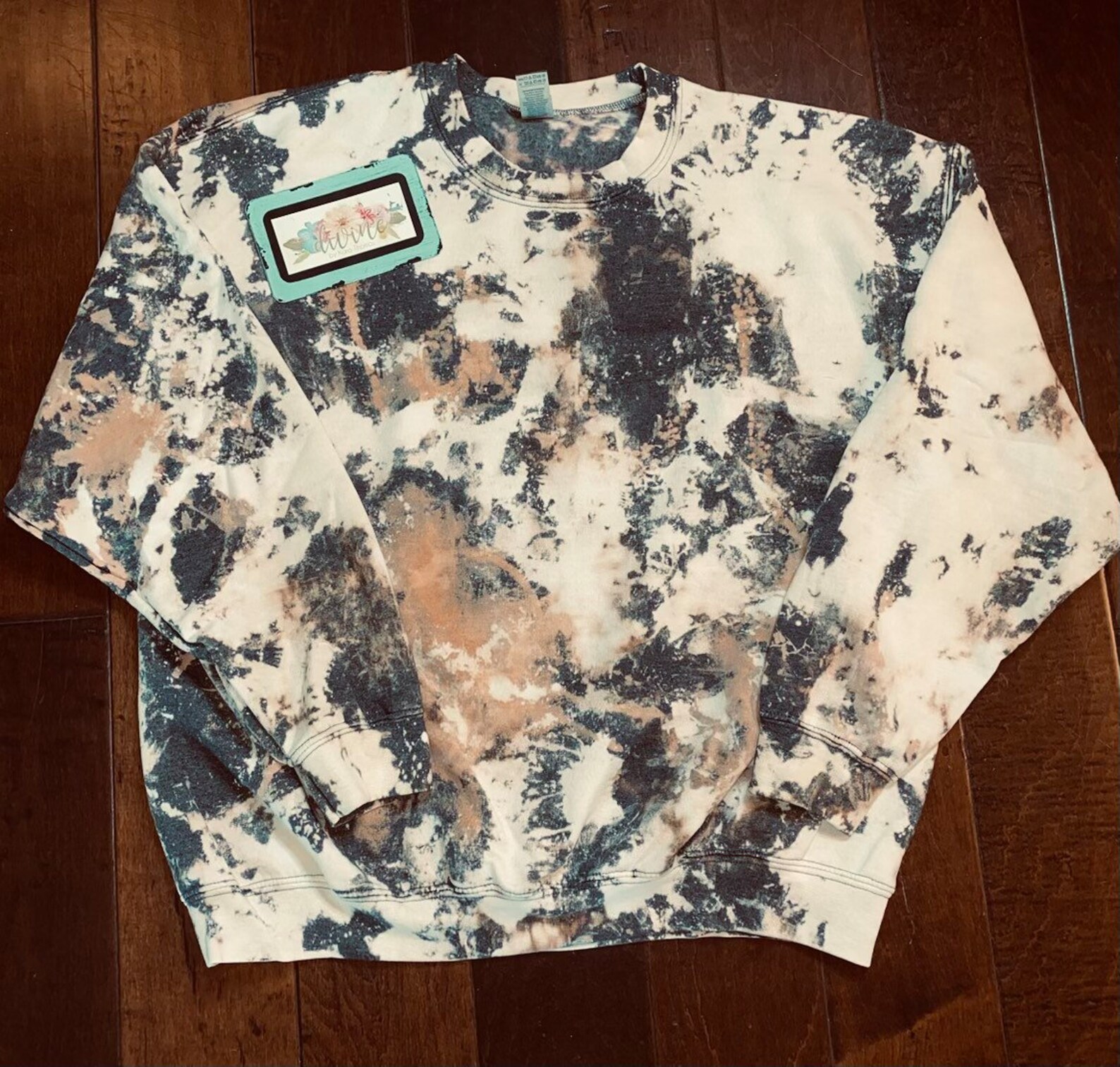 cowhide sweatshirt