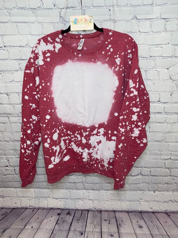 Bleached Sweatshirt Blanks for Sublimation/ Bleached - Etsy