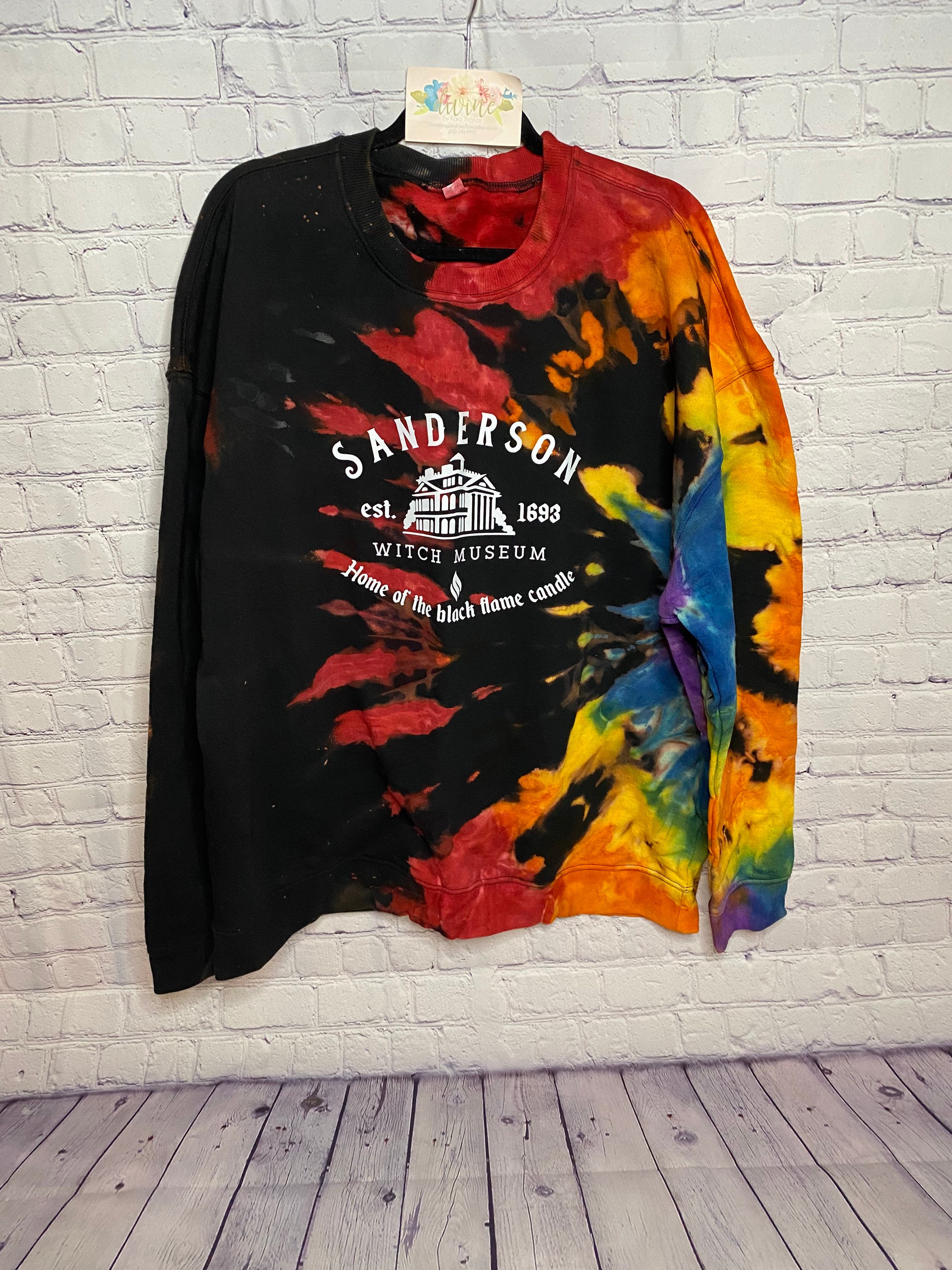Sanderson Sisters Tie Dye Sweatshirt 