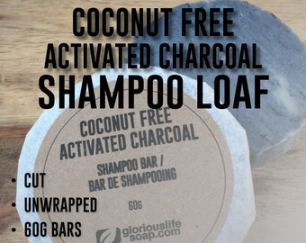 Coconut Free Shampoo Loaf - Unwrapped - Cut Loaf -Natural Handcrafted Shampoo Soap Loaf - Vegan & Gluten Free by Glorious Life Soap