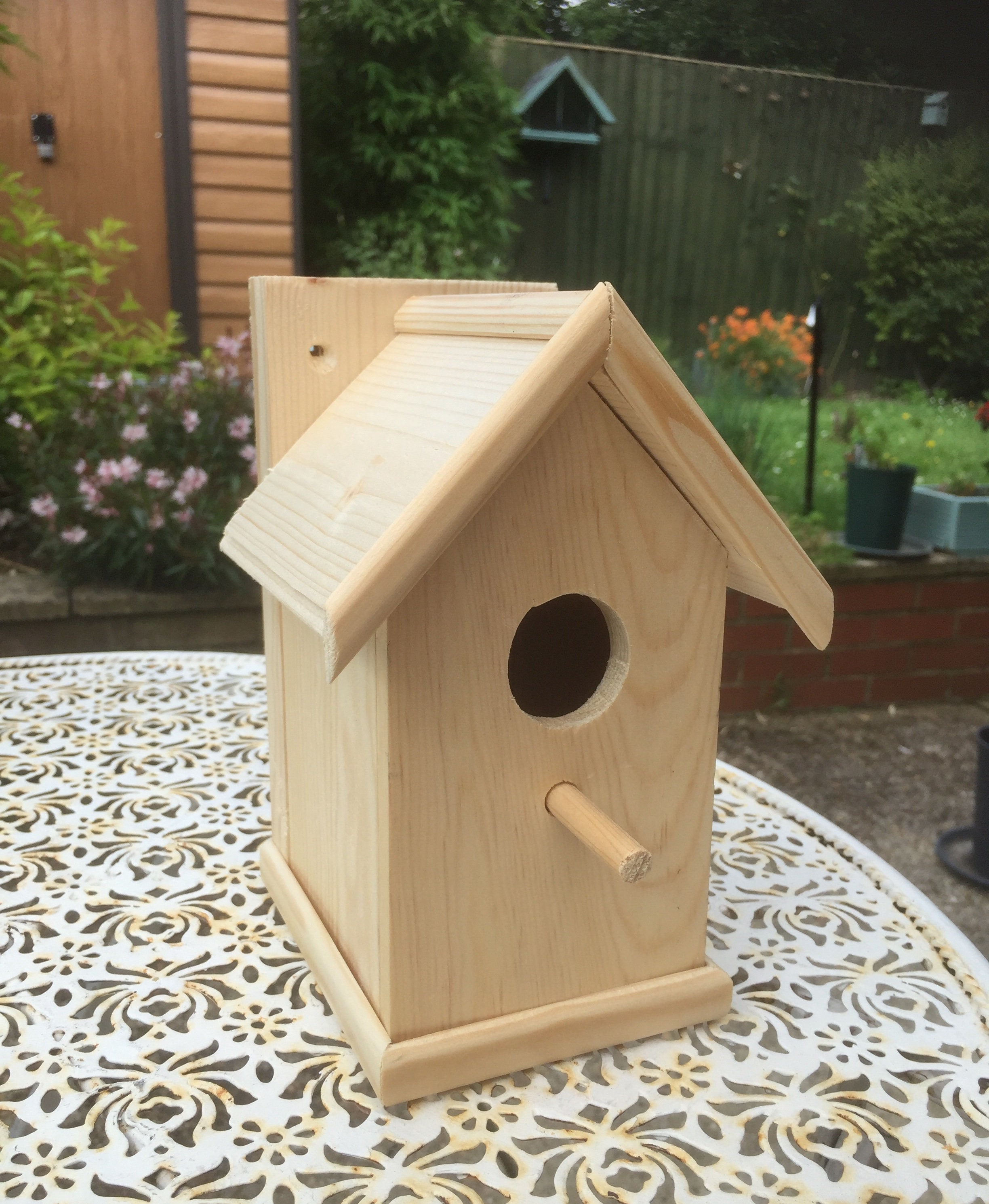 Wooden Bird Box Etsy UK