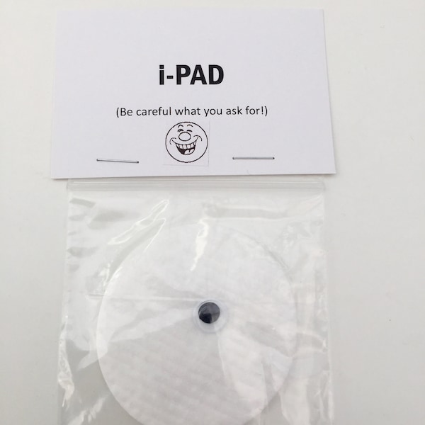 i-PAD NOVELTY GIFT-Prankster, Joke present. April fools or Secret Santa/ Hen night/Stag do giftsStocking filler