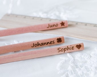 Pencil personalized with name - gift souvenir - customizable