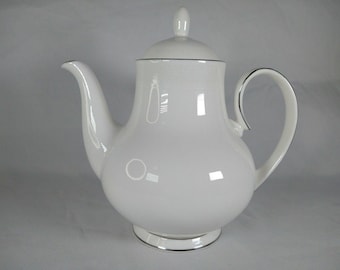 Royal Doulton Amulet Pattern H4998 RARE Teapot w/ Lid- Fine Bone China Vintage