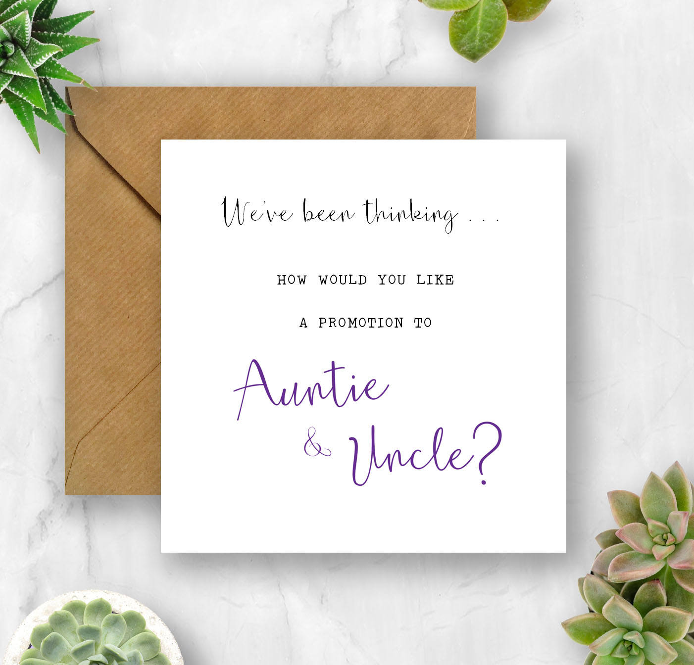 Pregnancy Announcement Card We Ve Been Thinking How Would Etsy Singapore