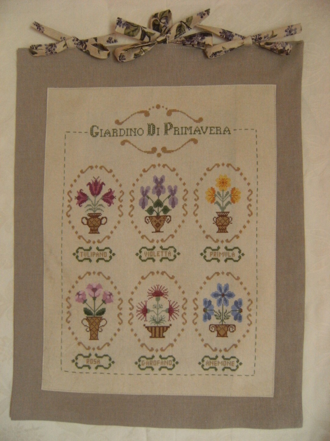 Chart GIARDINO Di PRIMAVERA Paper Format or PDF on Demand - Etsy