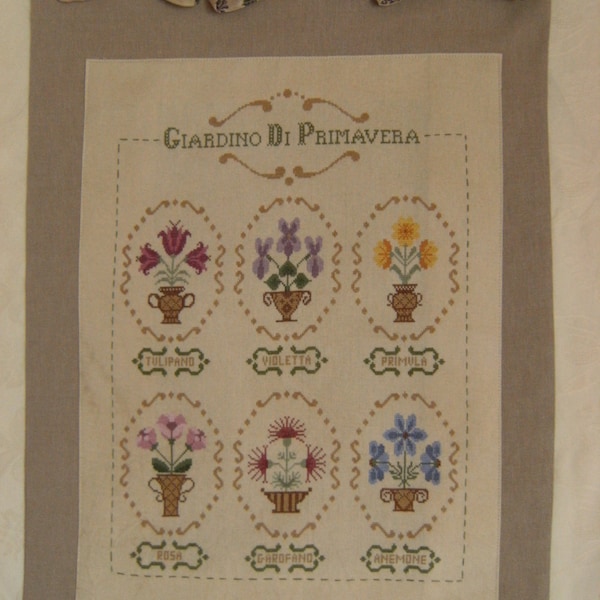 Chart GIARDINO di PRIMAVERA - Paper format or PDF on demand