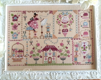 Nähen im Quiltmuster – Papier- oder PDF-Format auf Anfrage