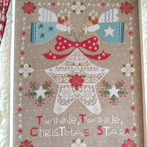 Twinkle Twinkle Christmas Star (inclusief geschreven in het Engels, Italiaans en Frans) - Papier- of PDF-formaat op aanvraag