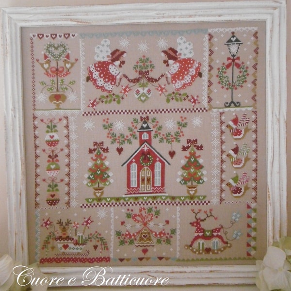 Chart CHRISTMAS in QUILT - Paper format or PDF on demand