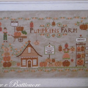 Pumpkins Farm Scheme (inclusief geschreven in het Engels, Italiaans en Frans)- Papier of PDF formaat op aanvraag