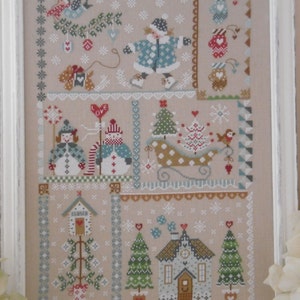 HET diagram van de winter in QuilT- Document of PDF formaat op vraag