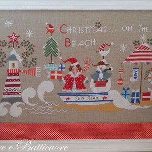 Christmas on the Beach-regeling (inclusief schrijven in het Engels, Italiaans en Frans)- Papier- of PDF-formaat op aanvraag