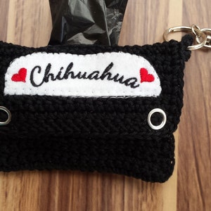 Dog poop bag dispenser Chihuahua