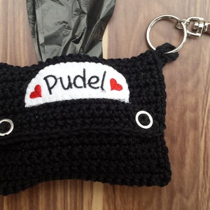 Dog walking bag poop bag dispenser bag poodle