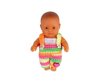 Colorful bib shorts for doll 21 cm immediately available !!!