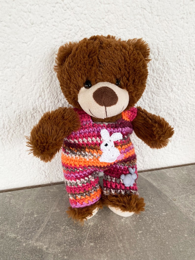 Cuissard pour Teddy 30 cm avec des vêtements dours lapin immédiatement disponible image 2