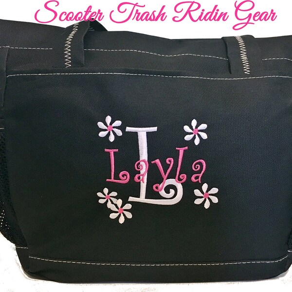 Free Priority Shipping - Personalized Girl's Diaper Bag Baby Tote - NEW - monogrammed