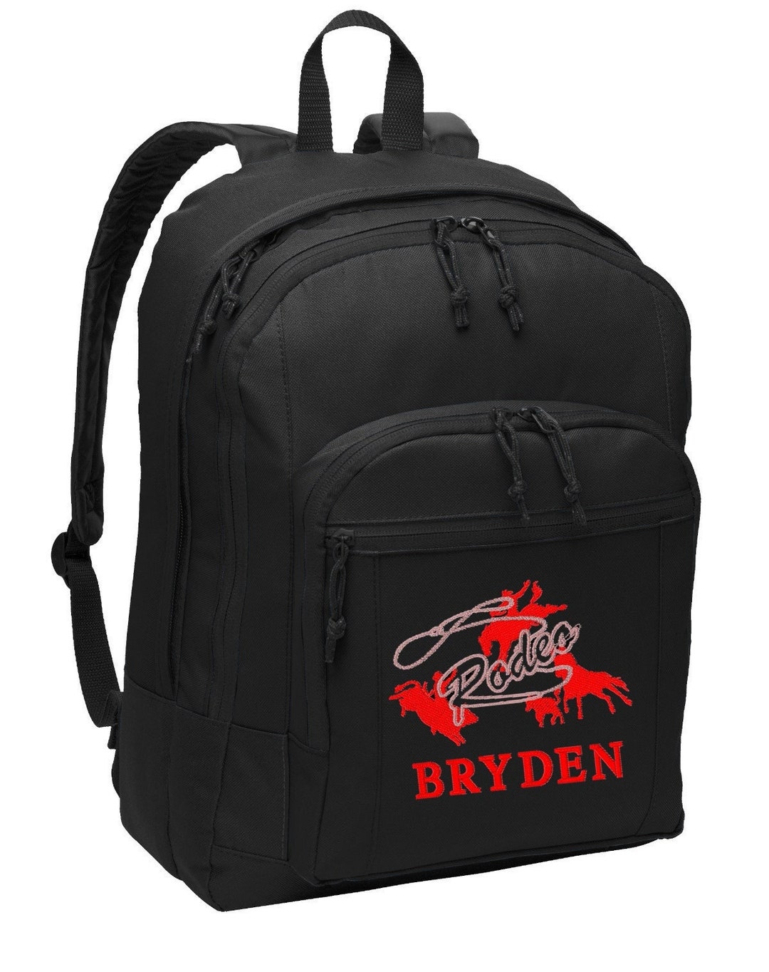 Personalized Rodeo Embroidered Backpack – Monogrammed School Bag - Etsy