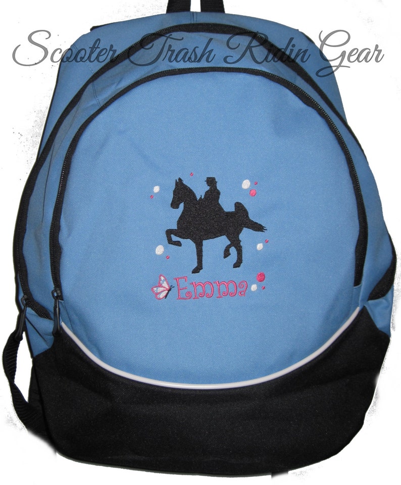 personalised horse backpack