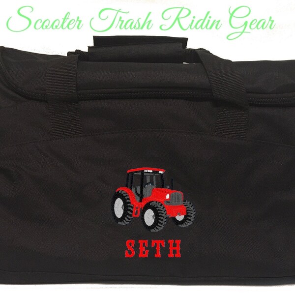 Monogram Tractor Etsy