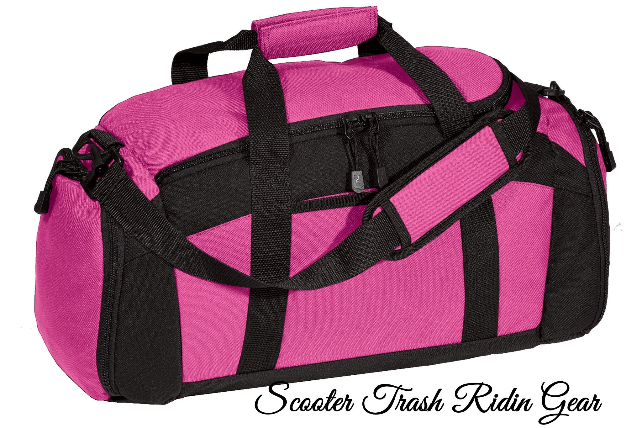 Personalized Duffle Bag Gym Sport Duffel with black trim NEW | Etsy
