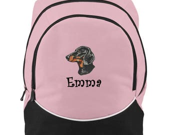 Super Large Capacity Durable Backpack Dachshunds Long Dogs Black Red Blue GreenDIY Personalized Custom Pattern Cute Waterproof Laptop Backpack School Bag Super Large Capacity Durable Backpack Dachshunds Long Dogs Black Red Blue GreenDIY Personalized Custom Pattern Cute Waterproof Laptop Backpack School Bag