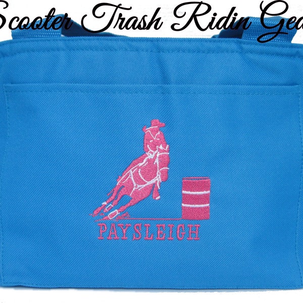 Free Shipping - Personalized Barrel Racer Lunch Bag - More Colors - monogrammed - NEW