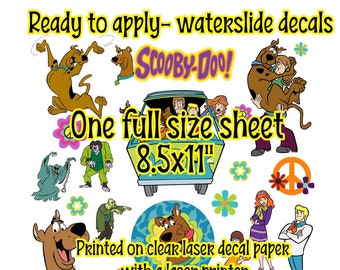 Details about   50Pcs Anime Scooby Doo Dog Cartoon Stickers Cute Kid Decals Notebook Laptop Bike 
