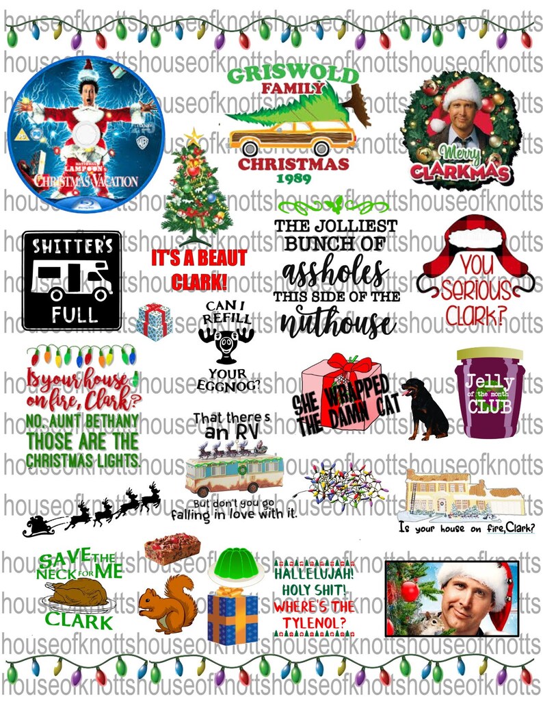Download Griswold Family Vacation Print your own waterslide-SVG/PNG ...