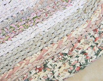 crochet rag rug etsy