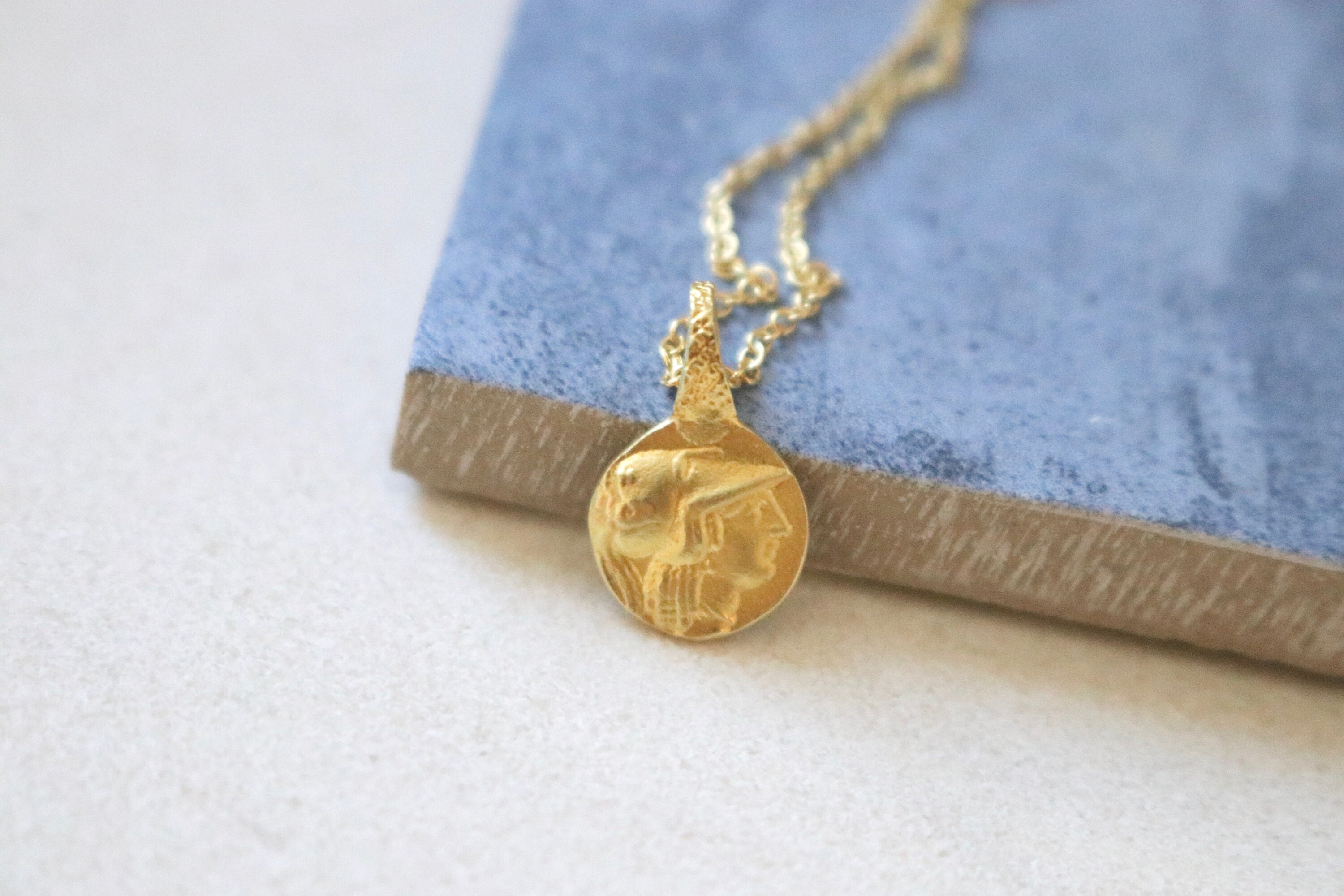 【HYERES LOR】Penny d`Or S 14K necklace (50cm) メンズファッション アクセサリー - blog