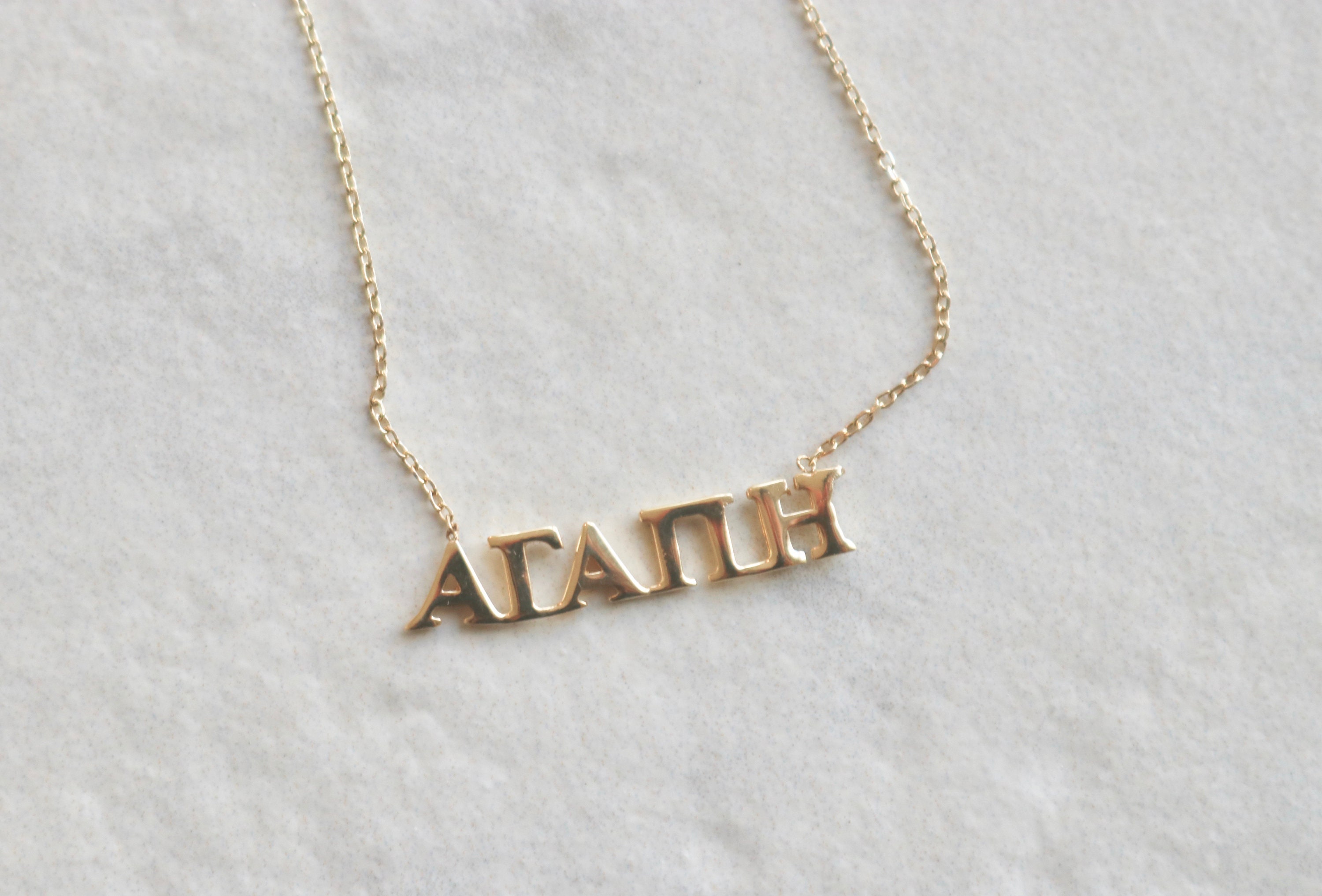 Agape jewelry - Etsy 日本