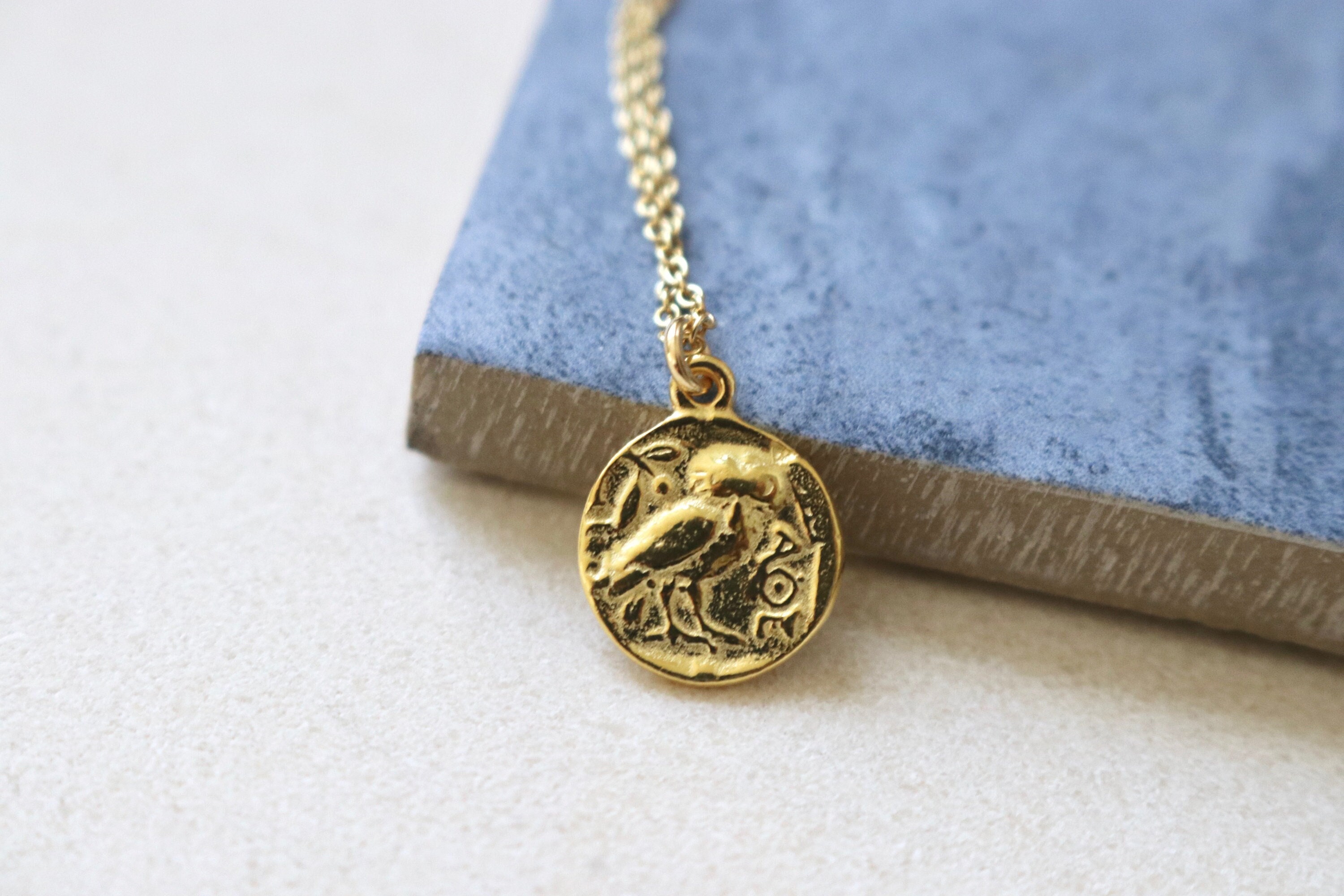 Owl of Athena Necklace – Readers Society Shop