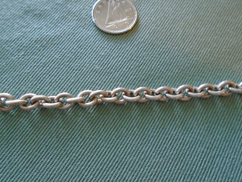NEW LISTING Rolo Chain 5mm Sterling Silver Bracelet 7 78