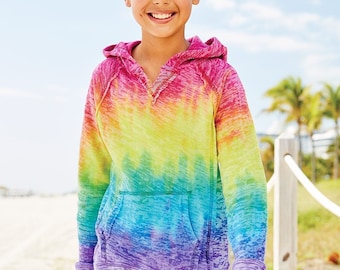 Girls’ Burnout Hooded Sweatshirt - Youth