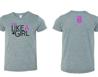 Run Like A Girl Youth T-Shirt