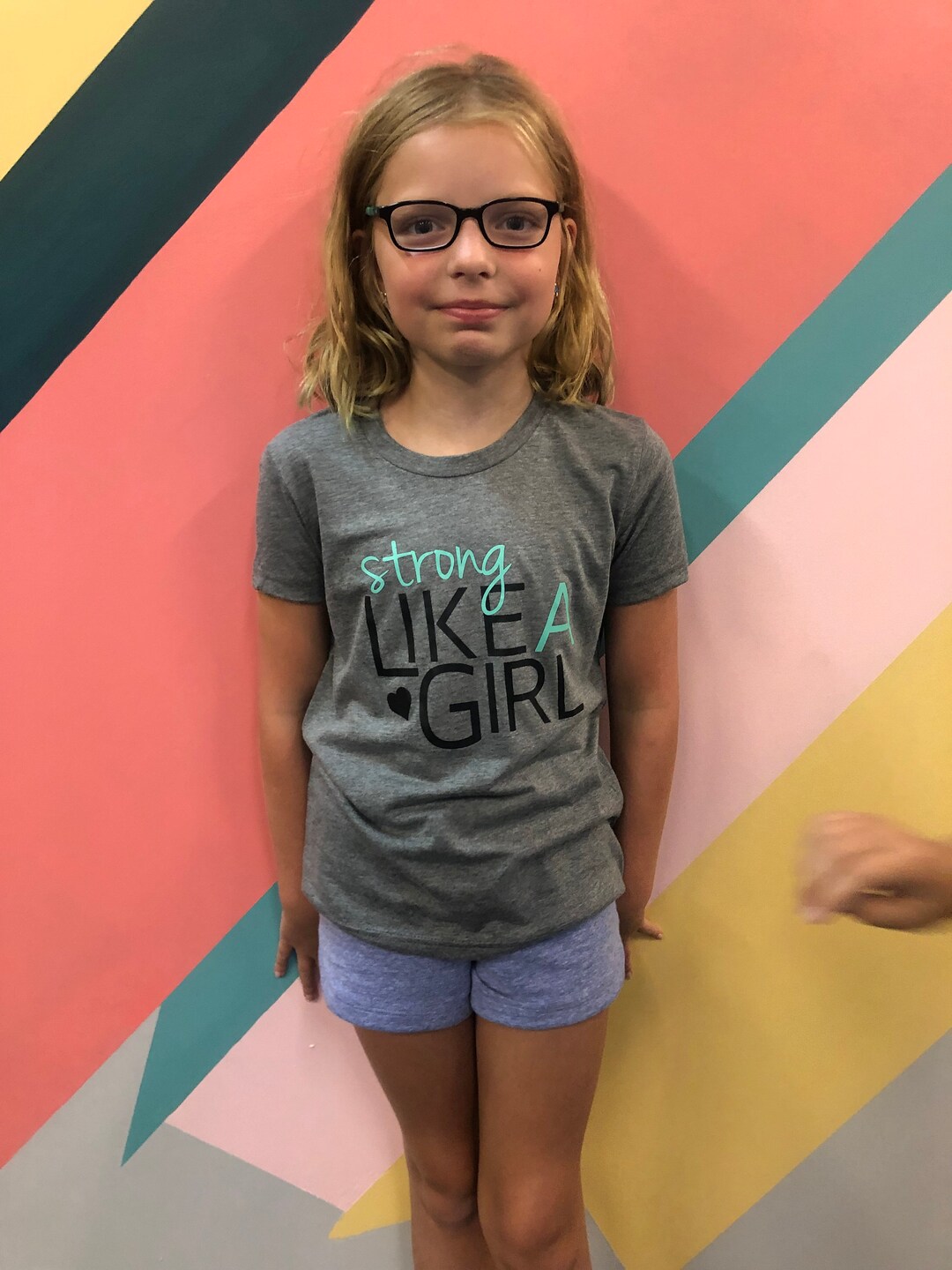 Strong Like A Girl Shirt Etsy