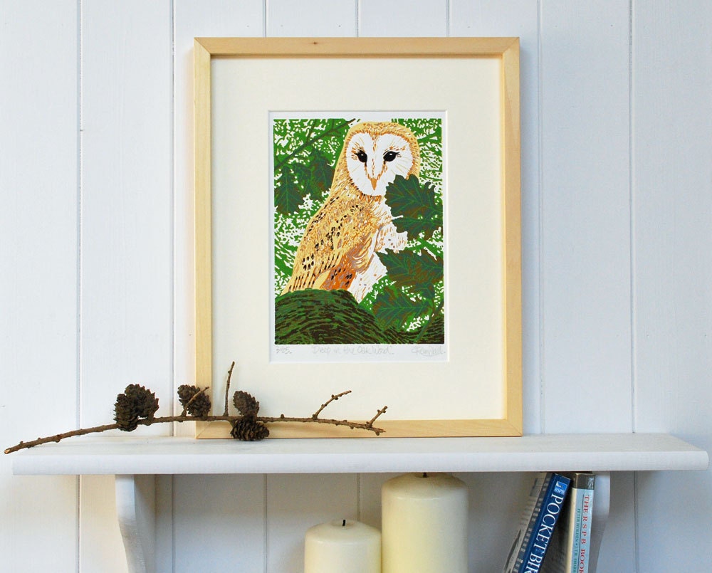 Barn Owl Barn Owl Print Barn Owl Art Limited Edition - Etsy