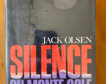 FIRST EDITION Silence on Monte Sole by Jack Olsen, 1968