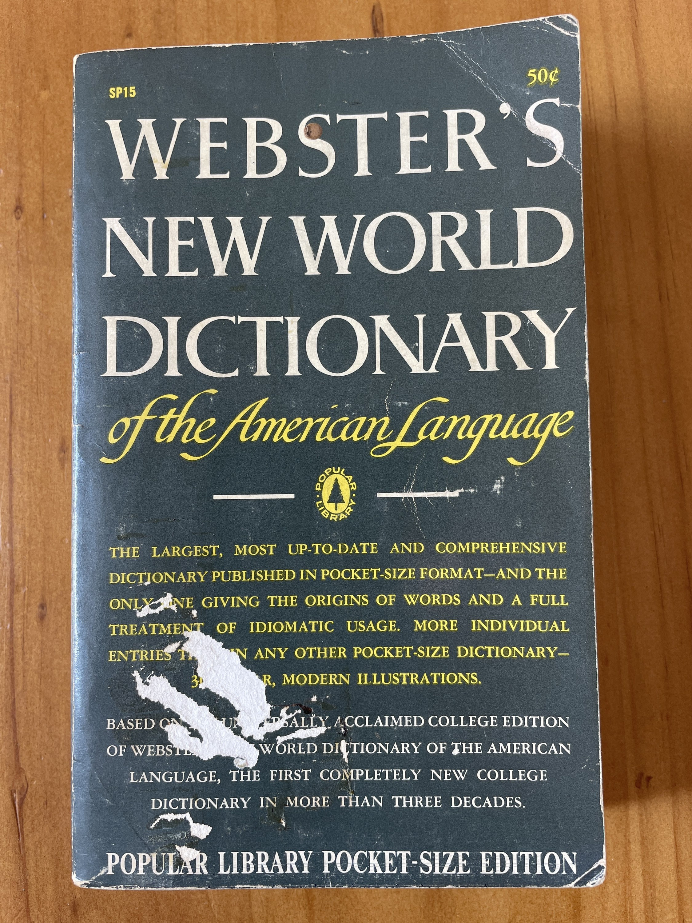 SALE【激レア書籍】WEBSTER'S DICTIONARY 1959 1959 Dictionary - Etsy